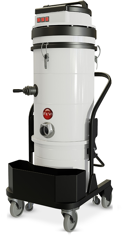 Vacuum for dust and liquids with self-cleaning filters, ideal for industrial use